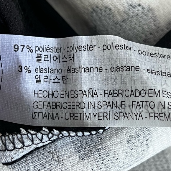 Zara Animal Print Side Stripe Top - Picture 10 of 11